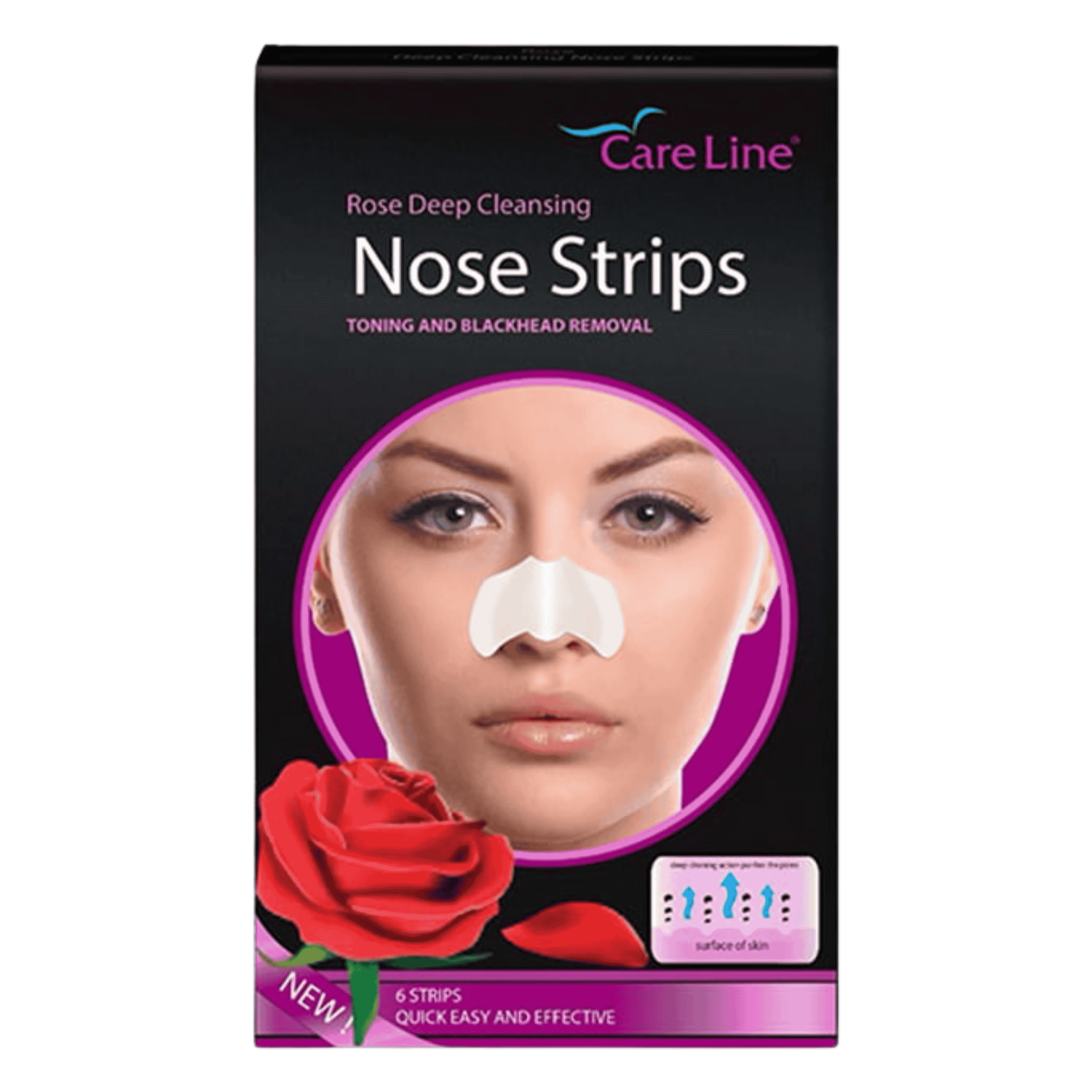 Nose strip - rose 