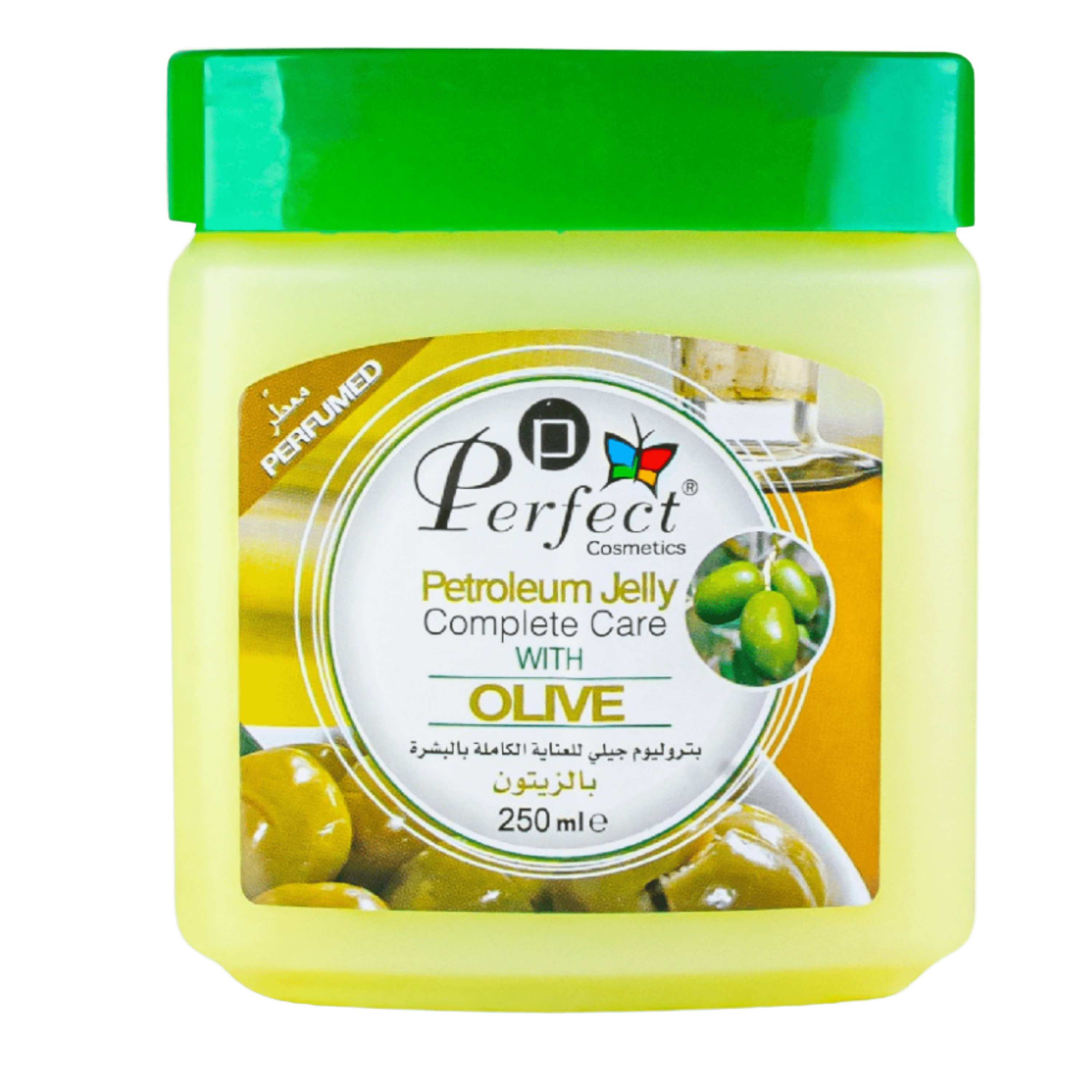 Petroleum jelly olive