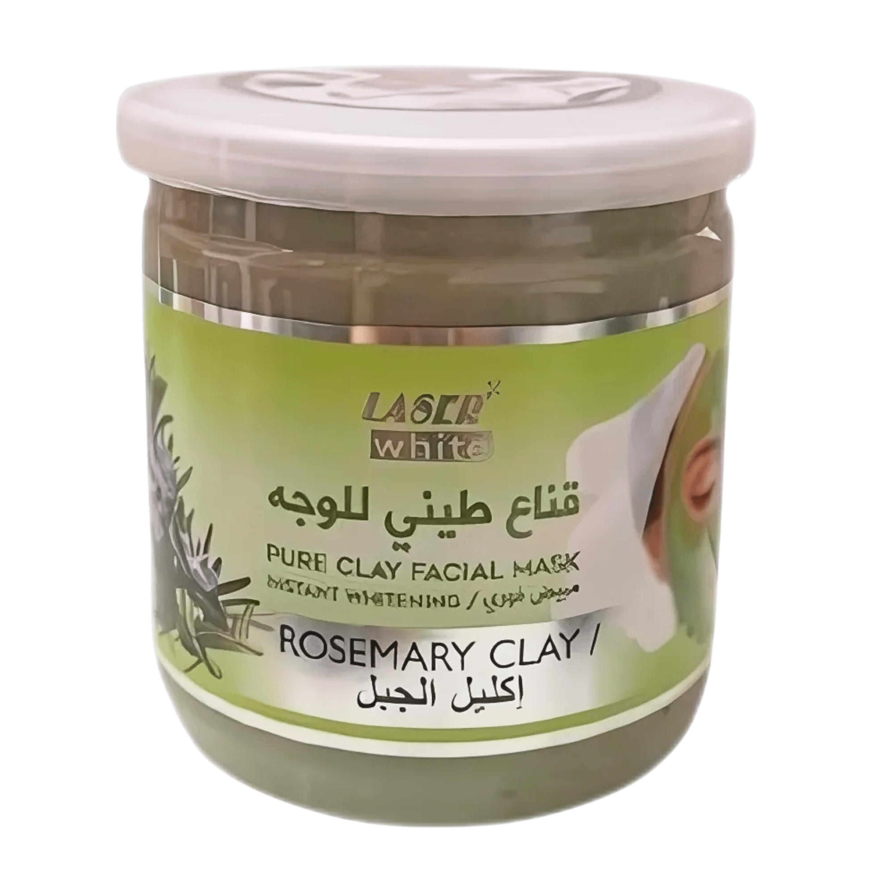 Clay facial mask
