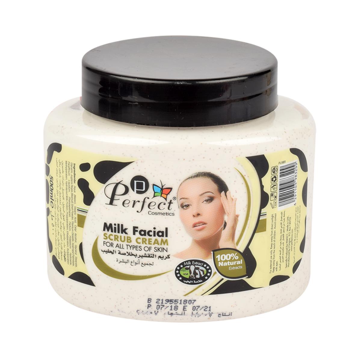 Perfect Facial Scrub Cream Milk 500Ml