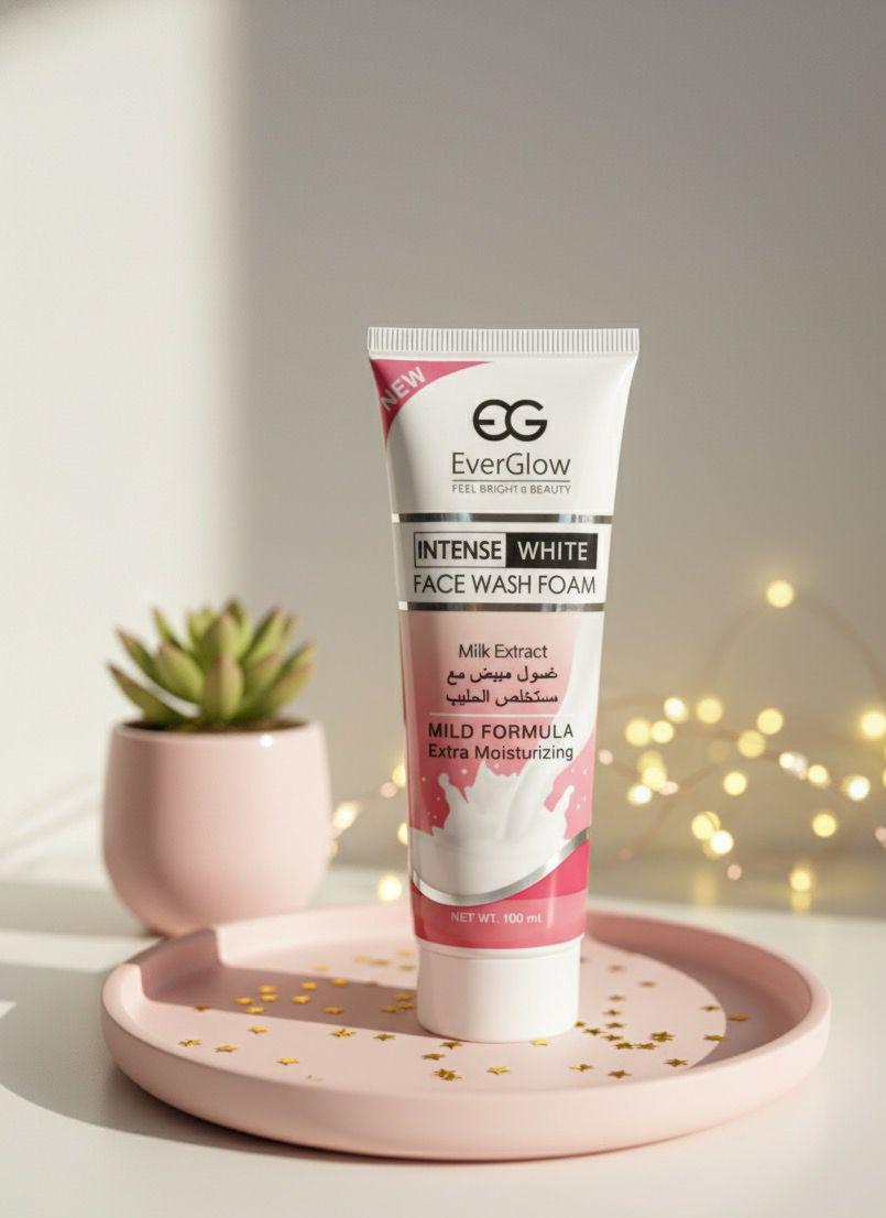 Intense White Face Wash Foam